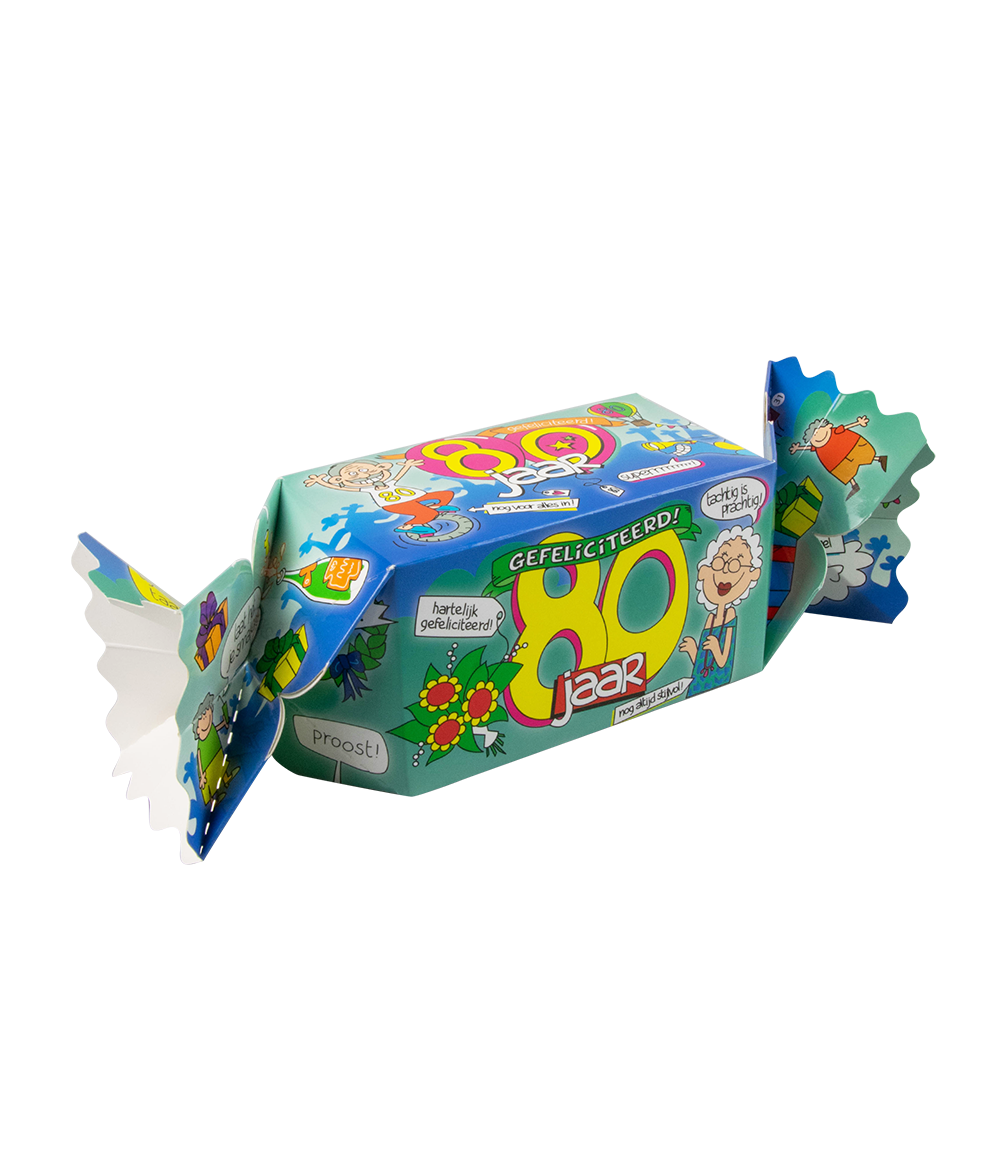 Snoepverpakking 80 jaar
