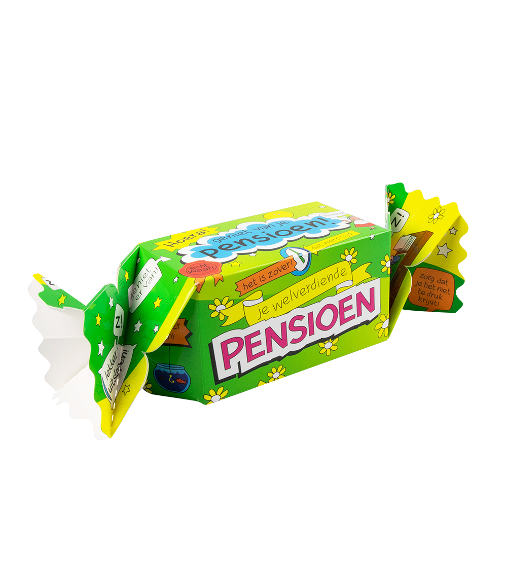 Snoepverpakking Pensioen