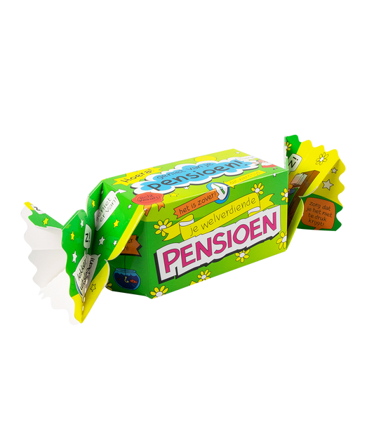Snoepverpakking Pensioen