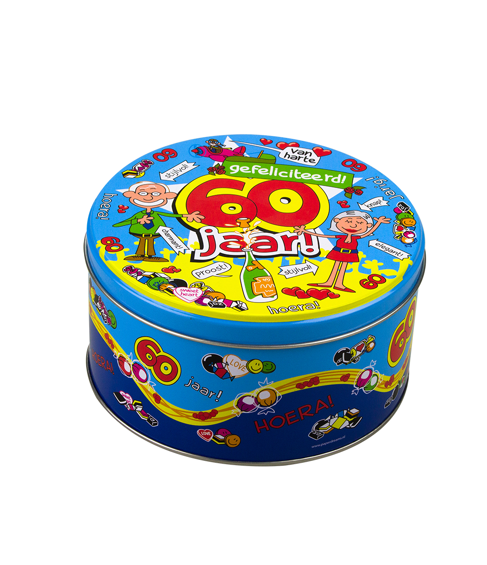 Snoeptrommel 60 jaar