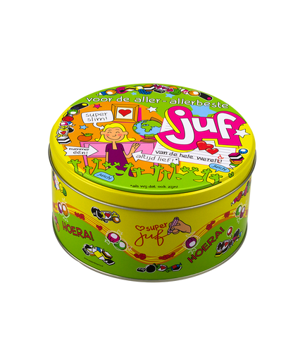 Snoeptrommel Juf