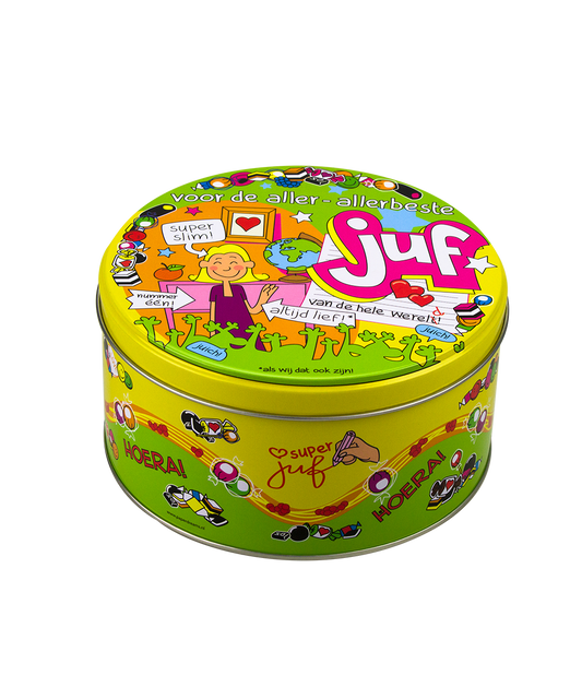 Snoeptrommel Juf