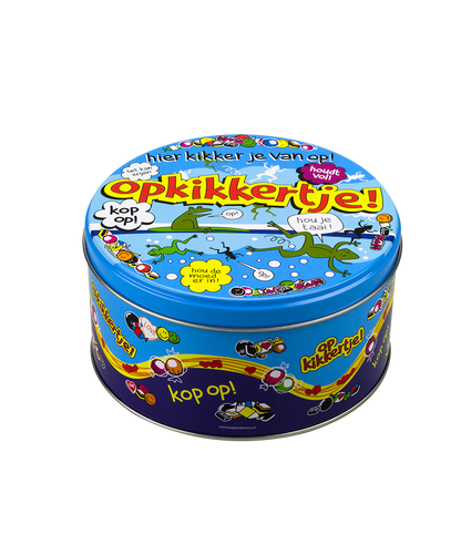 Snoeptrommel Opkikkertje