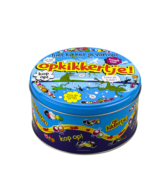Snoeptrommel Opkikkertje