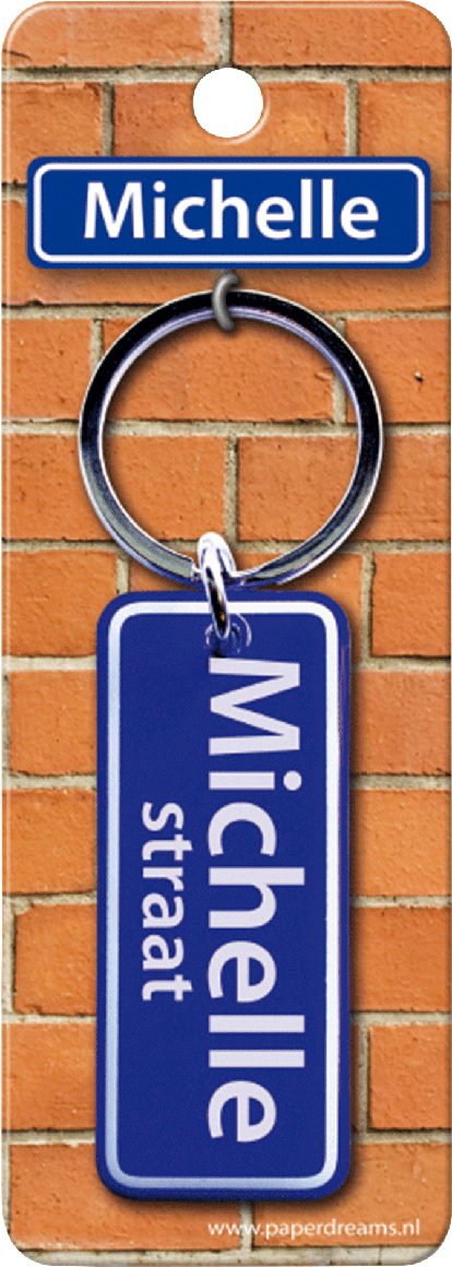 Michelle Straat sleutelhanger
