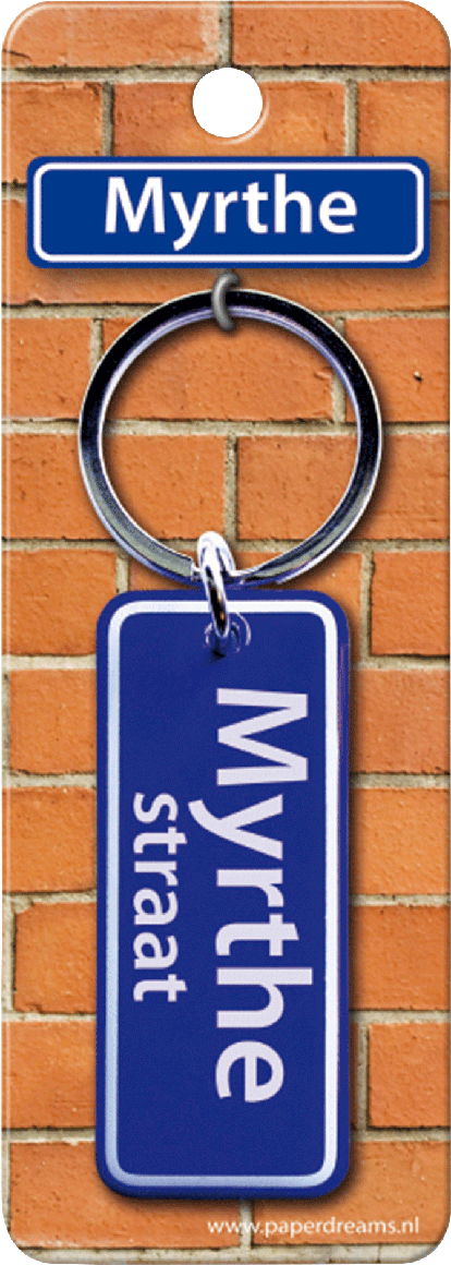Myrthe Straat sleutelhanger