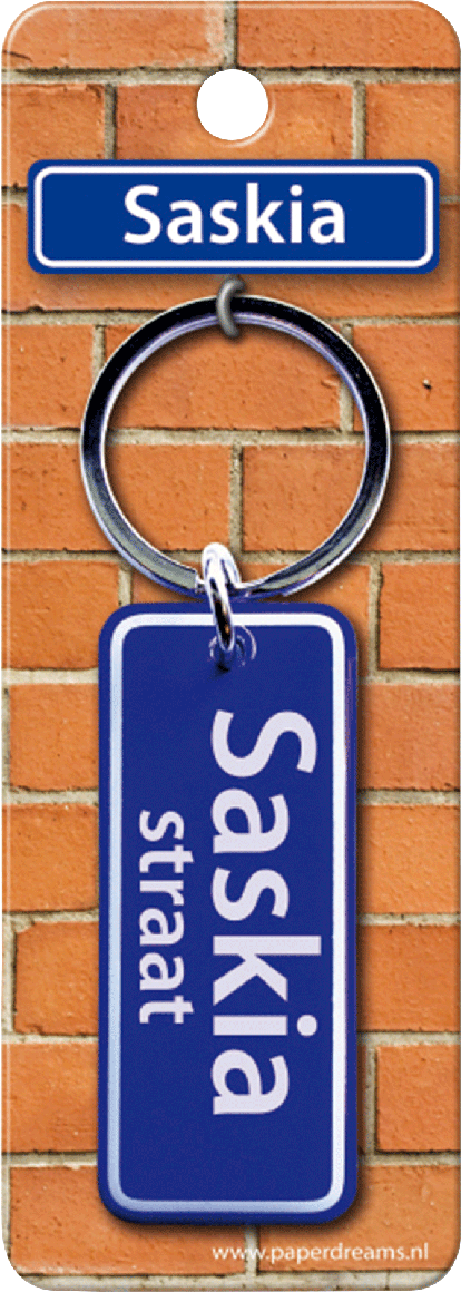 Saskia Straat sleutelhanger