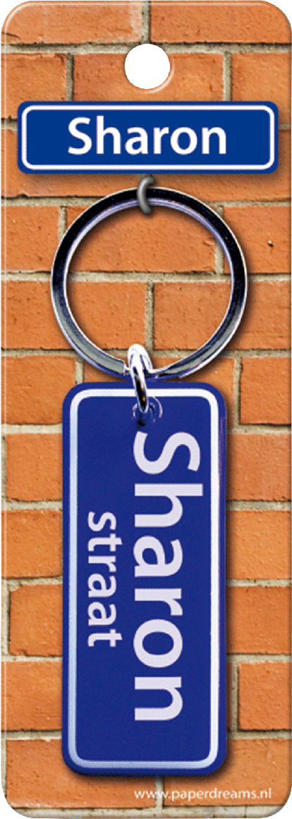 Sharon Straat sleutelhanger