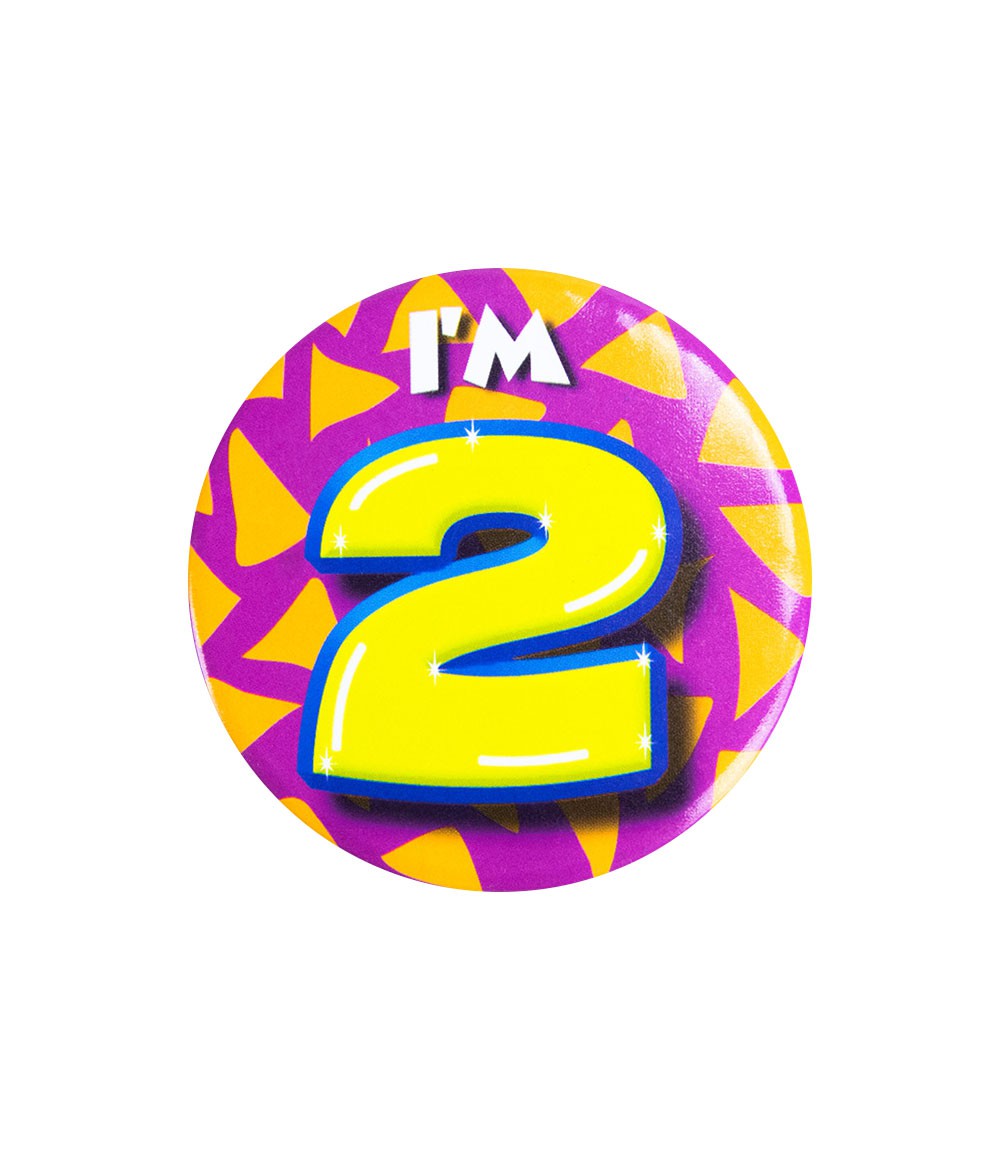 Leeftijdsbutton 2 jaar