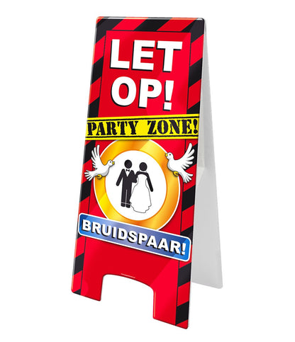 Warning Sign Bruidspaar