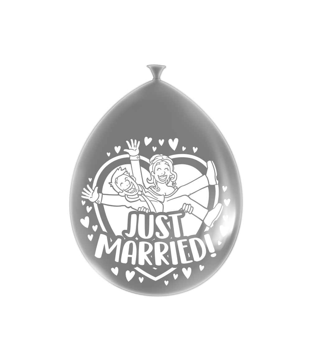 Ballonnen Just Married