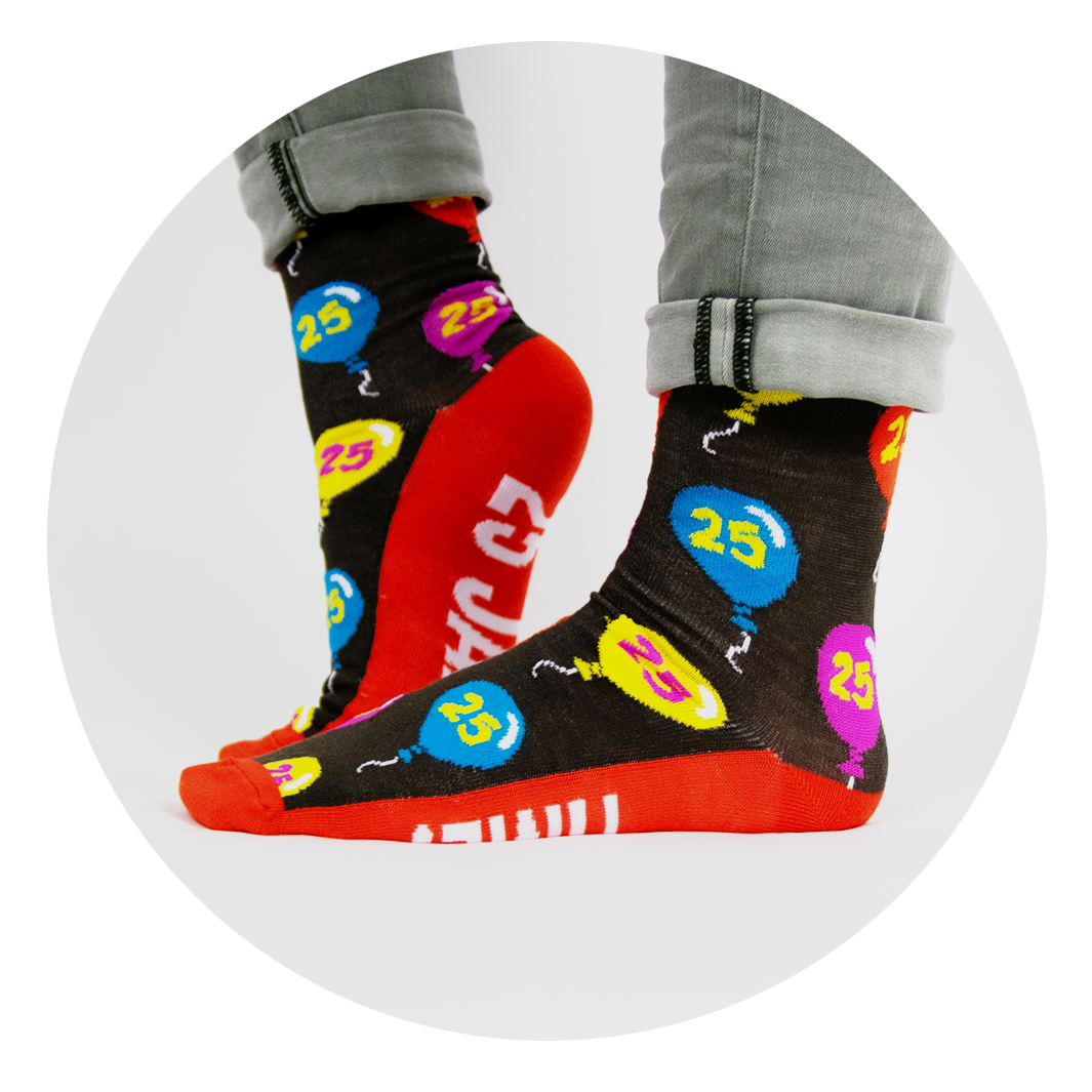 Funny Socks 25 jaar