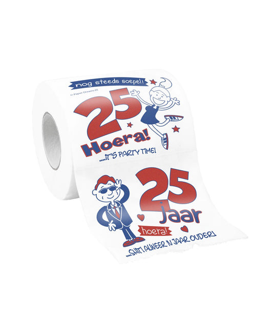 Toiletpapier 25 jaar