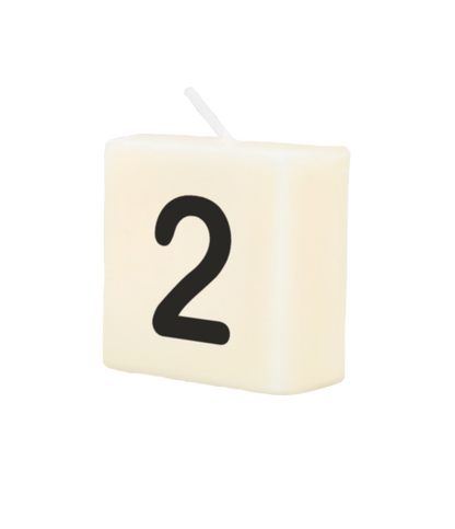 Cijferkaarsje 2