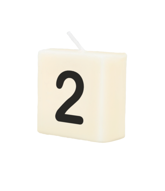 Cijferkaarsje 2