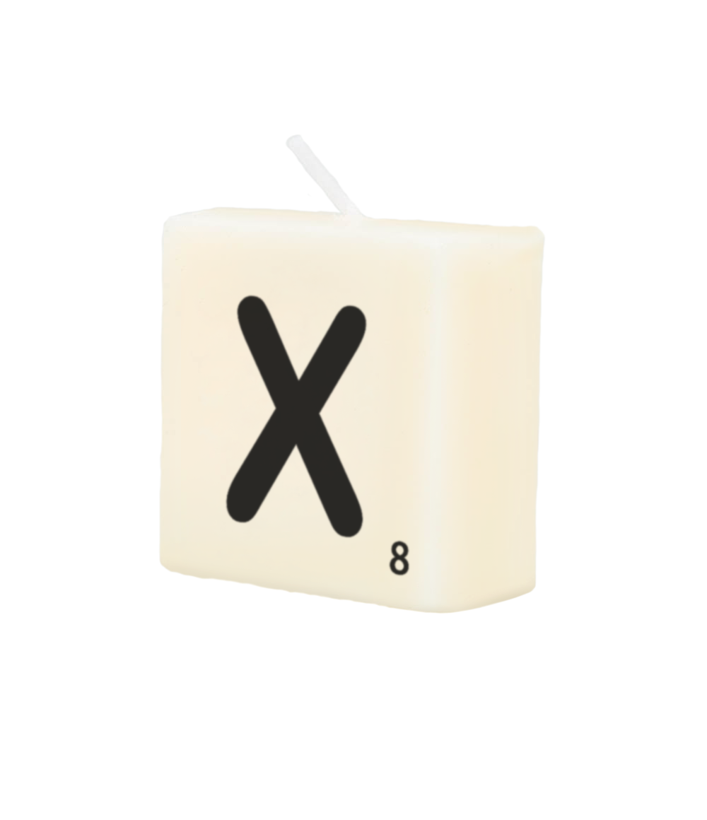 Letterkaarsje X