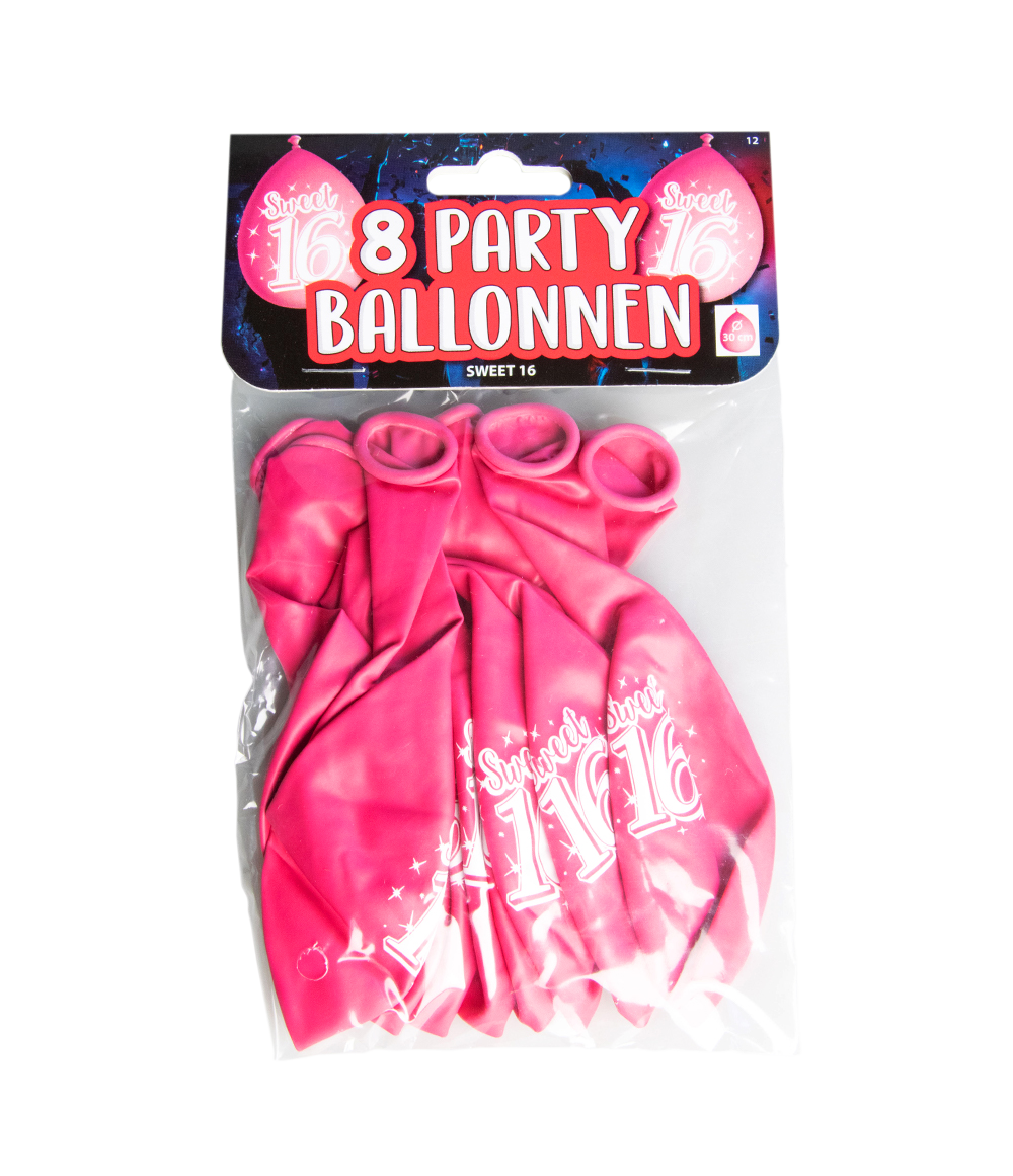 Ballonnen Sweet 16