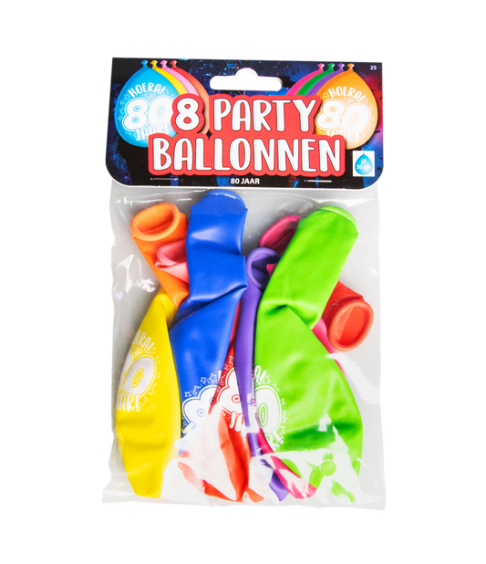 Ballonnen 80 jaar