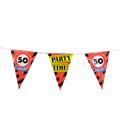 Vlaggenlijn 50 jaar Verkeersbord