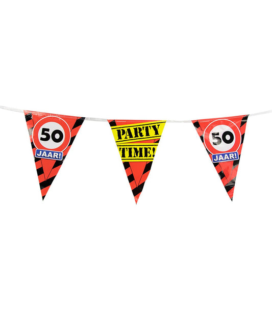 Vlaggenlijn 50 jaar Verkeersbord