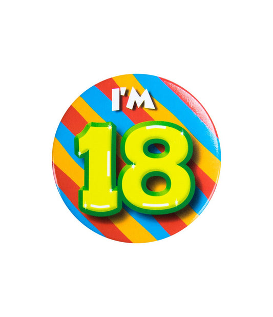 Button 18 jaar