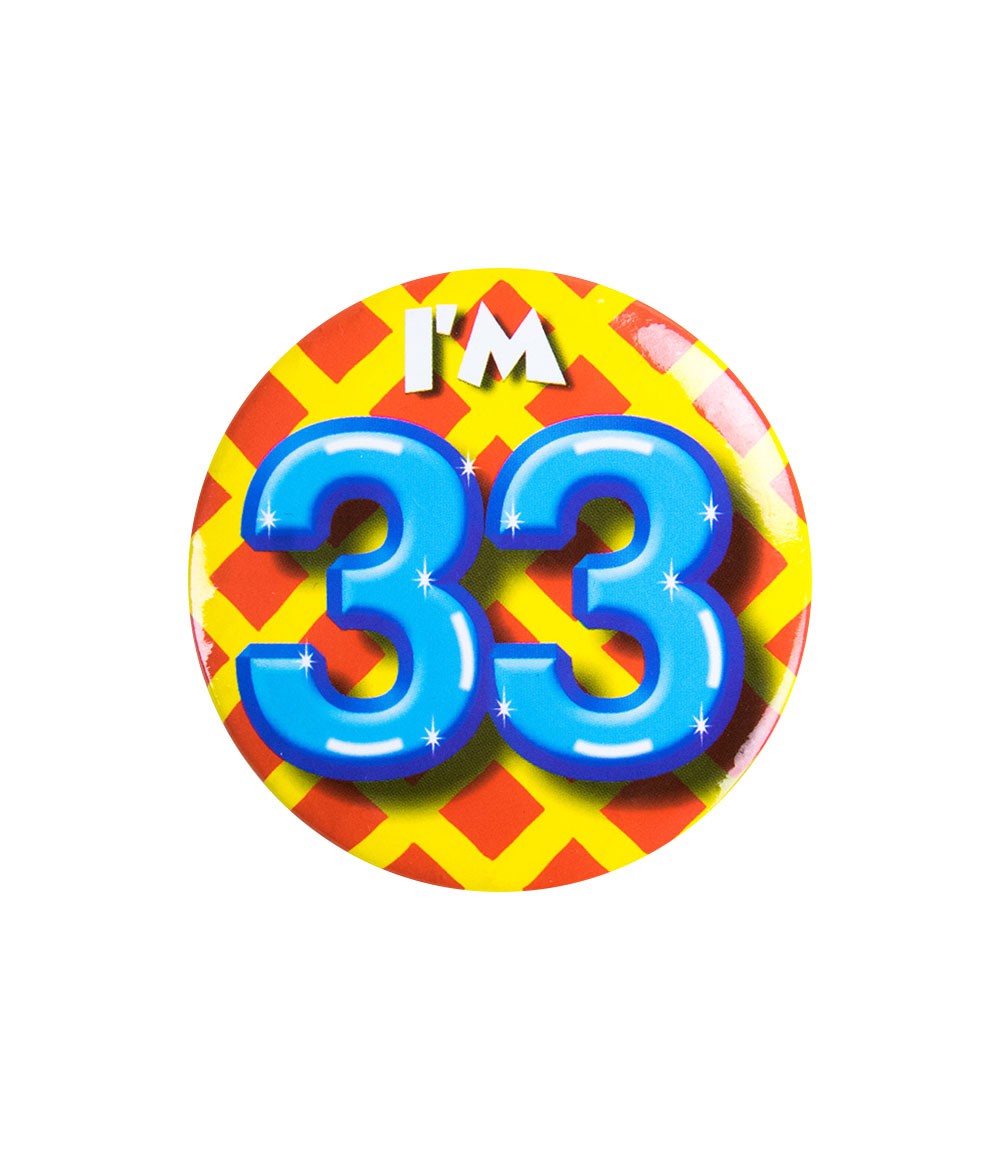 Button 33 jaar