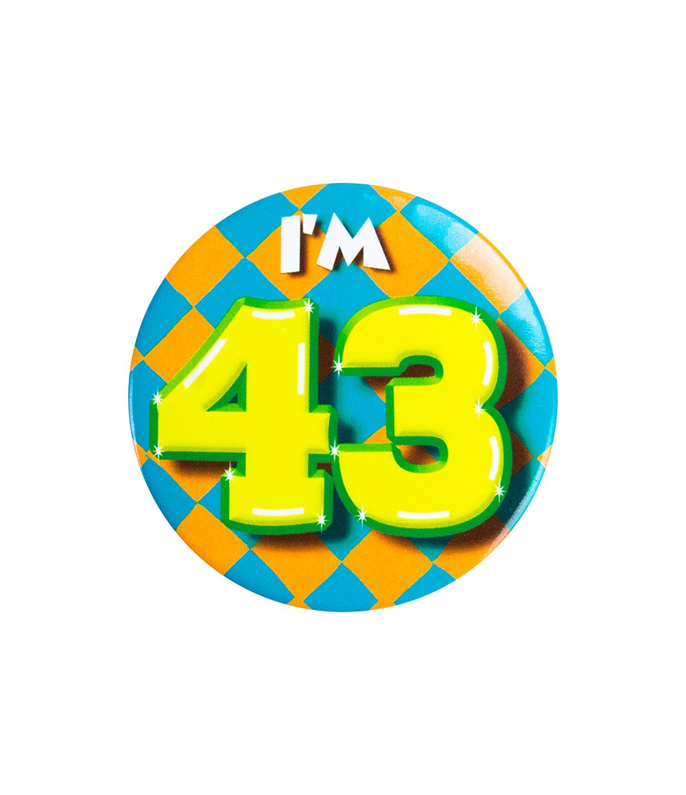 Button 43 jaar