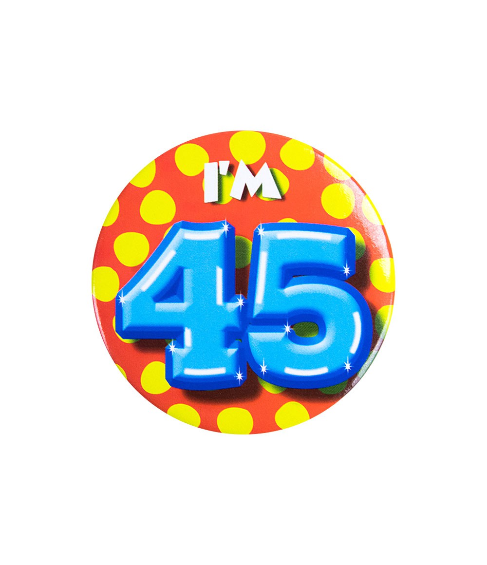 Button 45 jaar