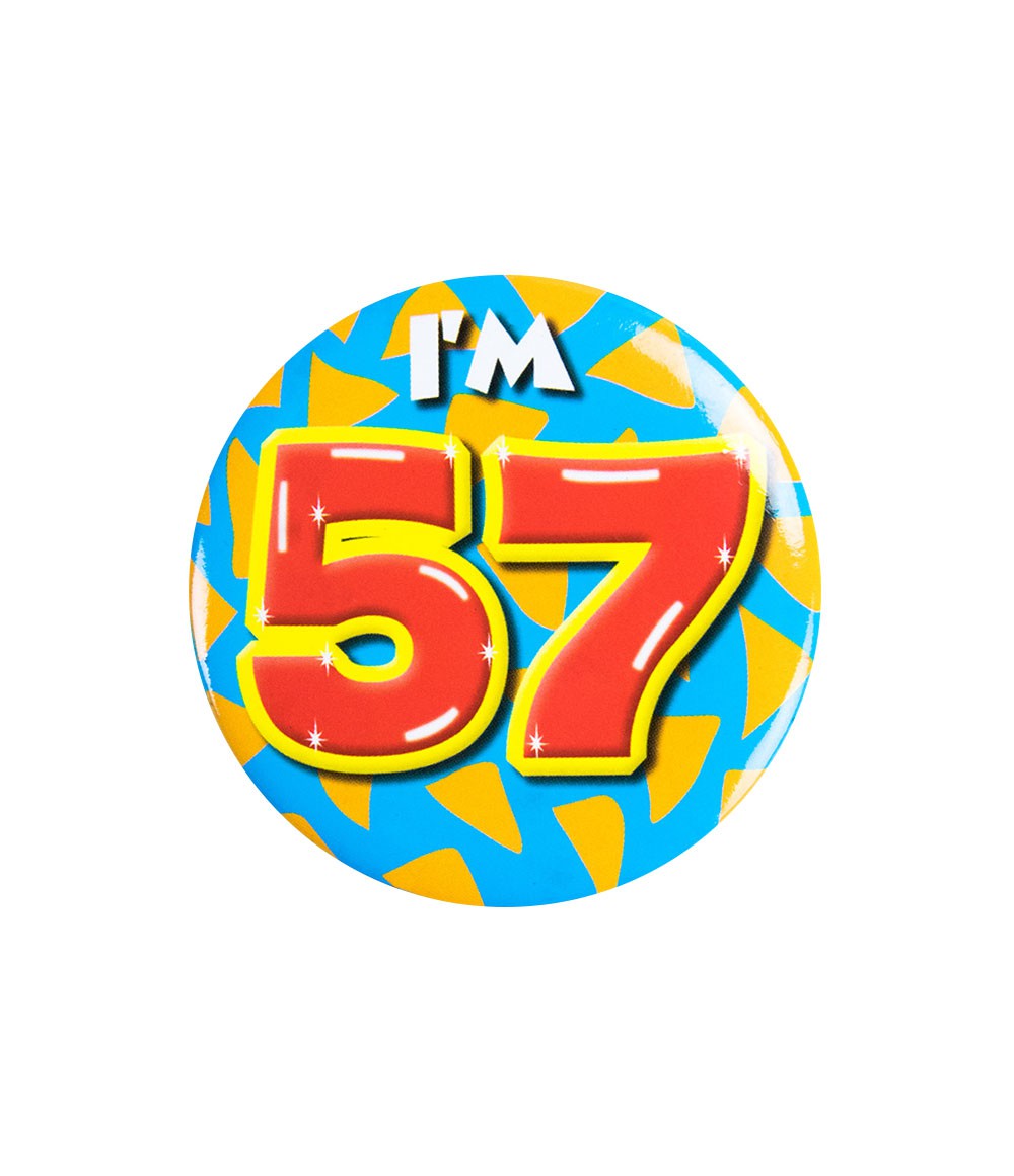 Button 57 jaar