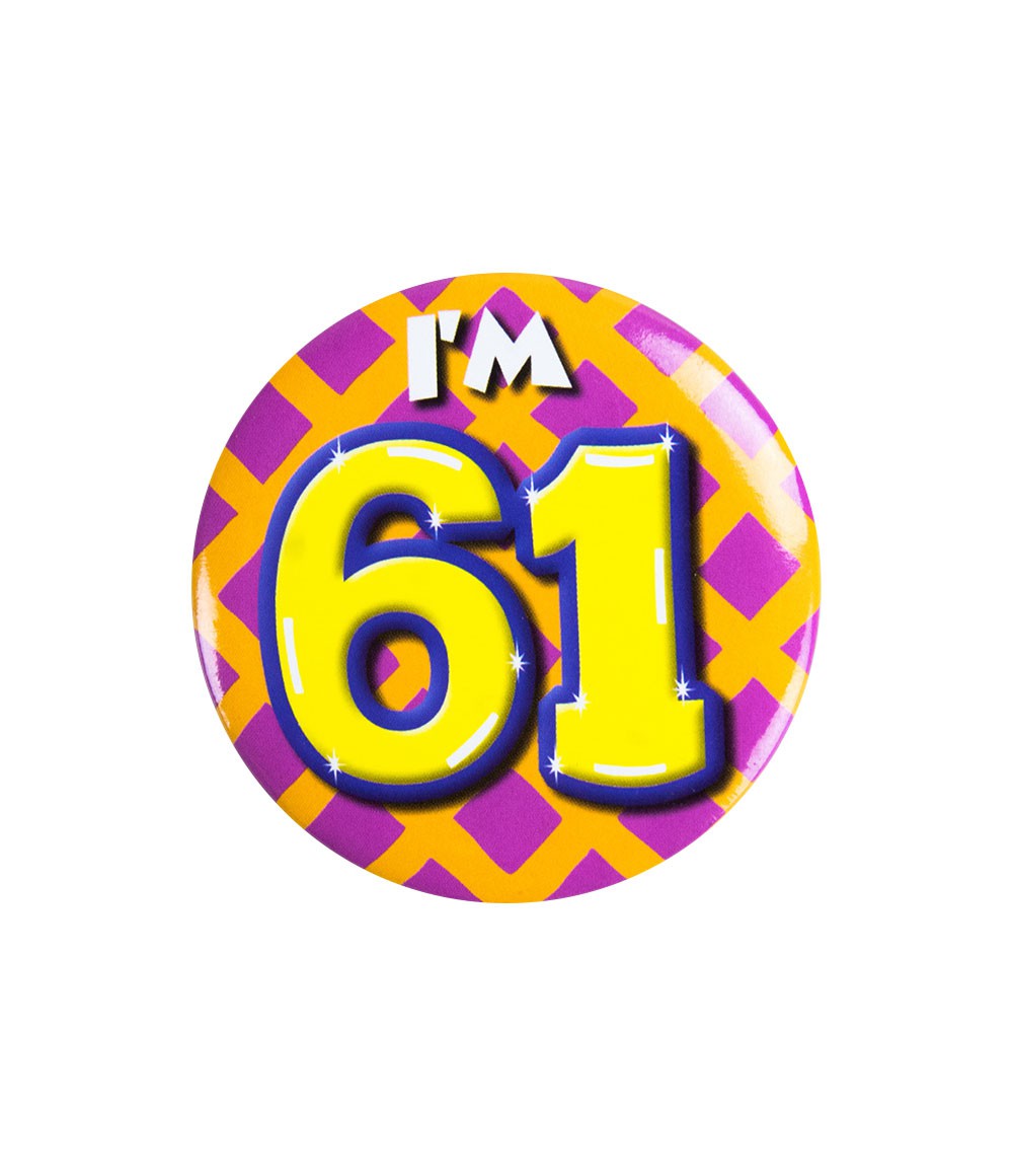 Button 61 jaar