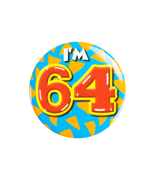 Button 64 jaar