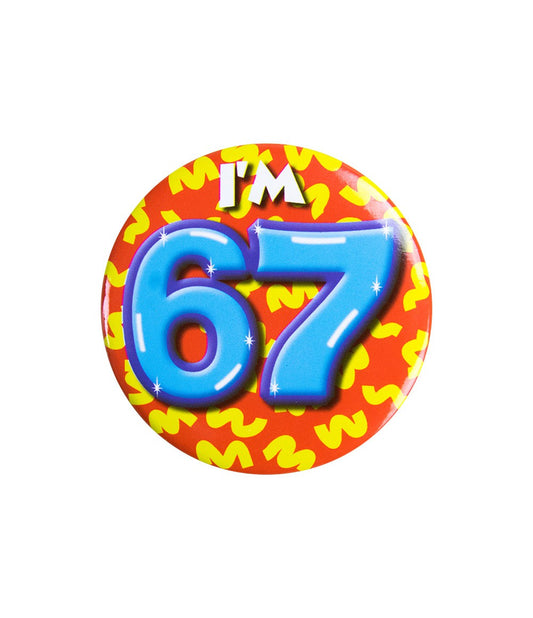 Button 67 jaar