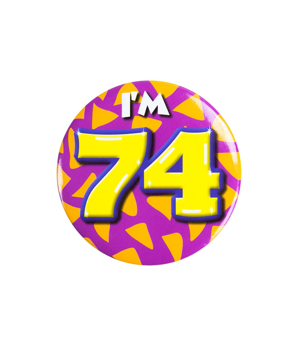 Button 74 jaar