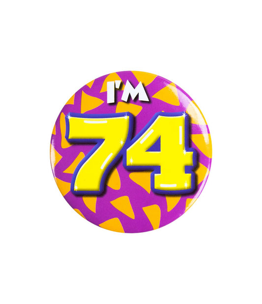 Button 74 jaar