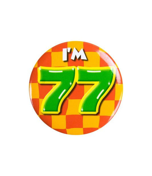 Button 77 jaar