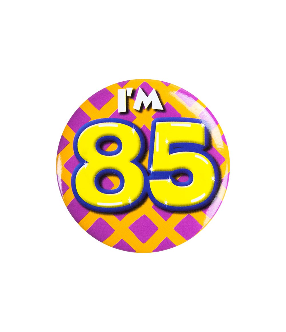 Button 85 jaar