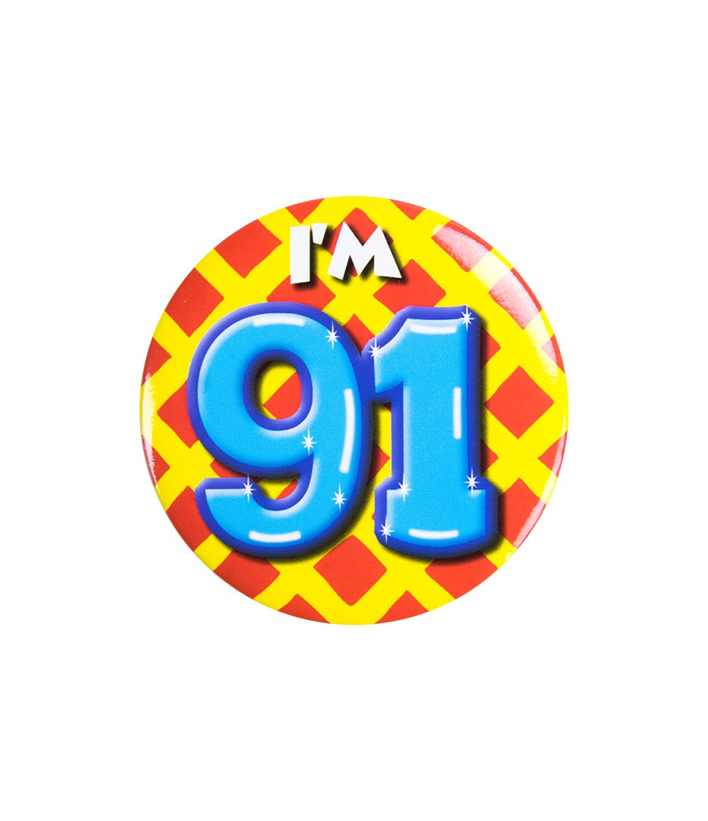 Button 91 jaar