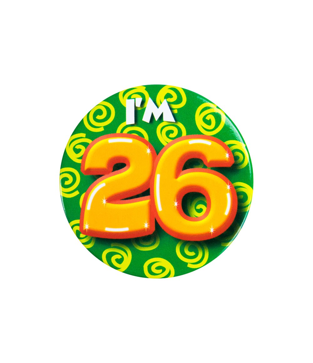 Button 26 jaar