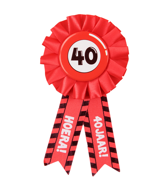 Party Rozet 40 jaar