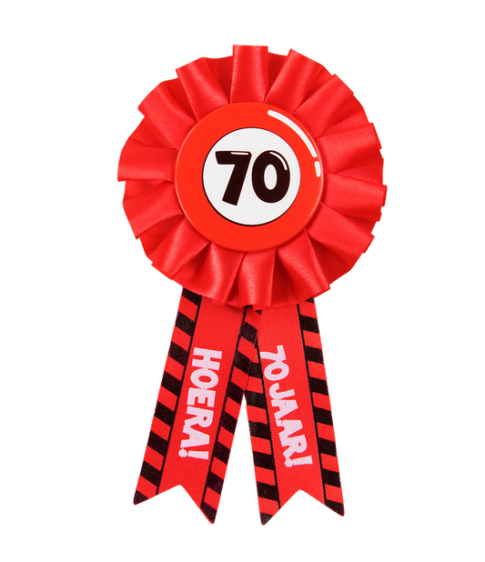 Party Rozet 70 jaar