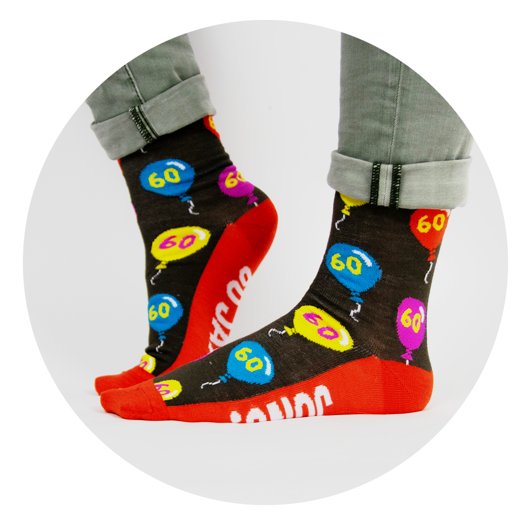 Funny Socks 60 jaar