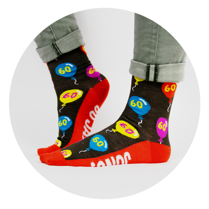 Funny Socks 60 jaar