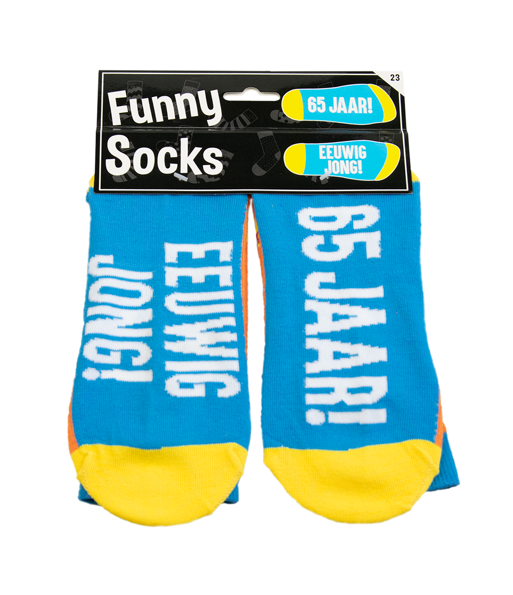 Funny Socks 65 jaar