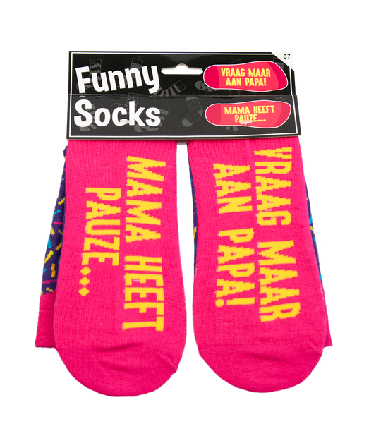 Funny Socks Mama pauze