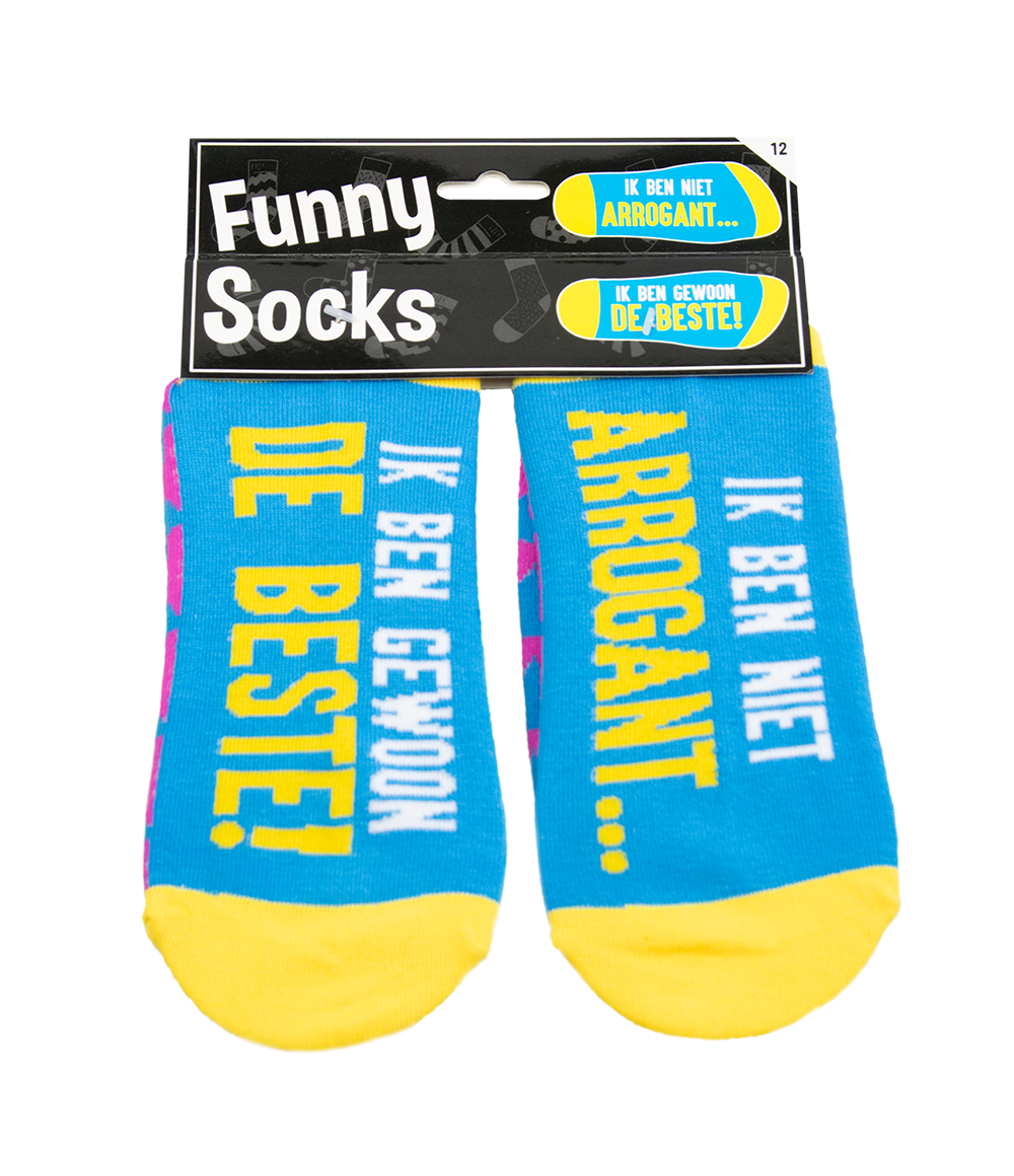 Funny Socks Arrogant
