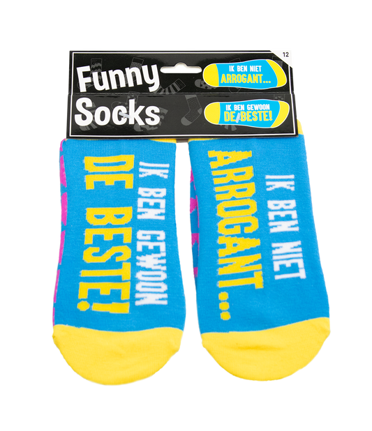 Funny Socks Arrogant