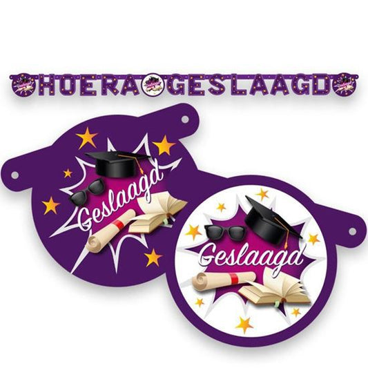 Letterslinger Geslaagd Sterren
