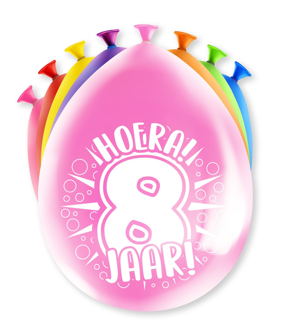 Ballonnen 8 jaar