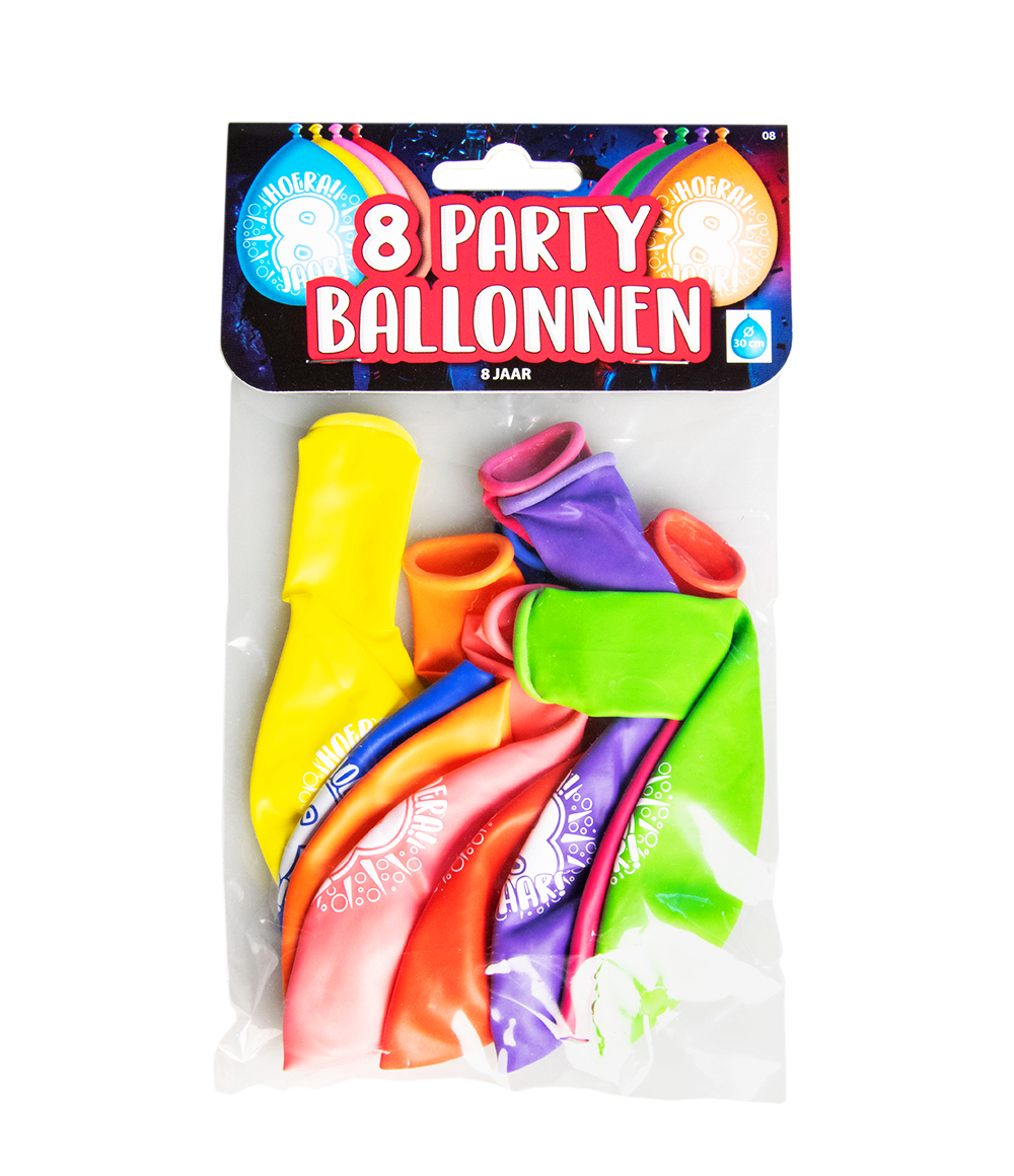 Ballonnen 8 jaar