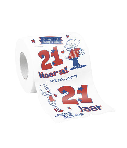 Toiletpapier 21 jaar